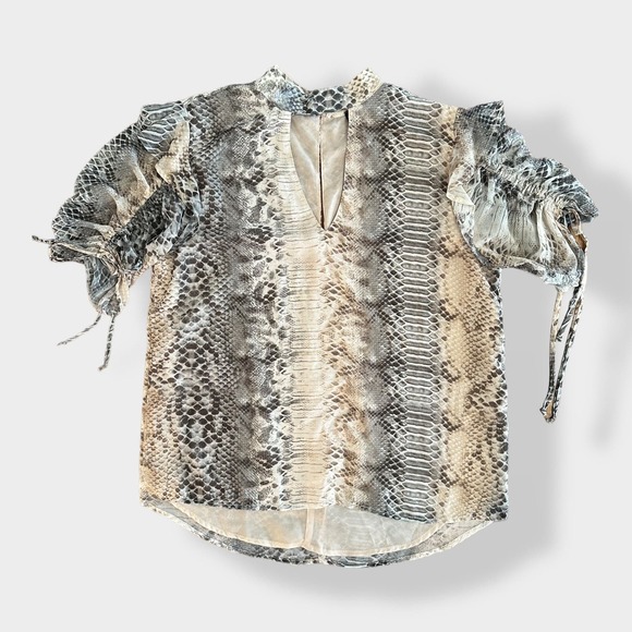 Maven West Snake print Top‎ Size S - Picture 1 of 6